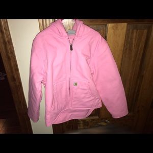 Girls pink Carhartt Jacket